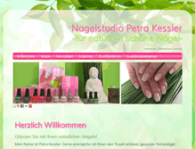 Tablet Screenshot of nagelstudio-recklinghausen.com